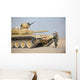 Iraqi Officer Directs T-72 Wall Decal
