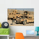 M1114 Humvee Sits Parked Wall Decal