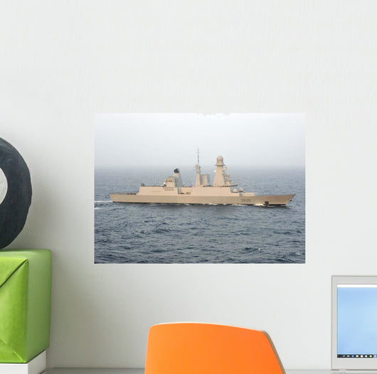French Destroyer Fs Forbin Wall Decal