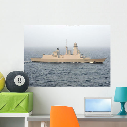 French Destroyer Fs Forbin Wall Decal