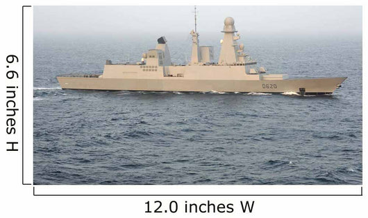 French Destroyer Fs Forbin Wall Decal