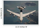 Us Air Force E-3 Wall Decal Design 2