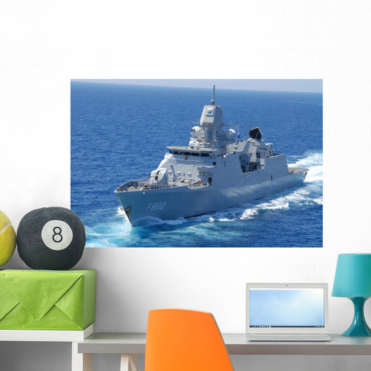 Dutch Ship Hnlms Zeven Wall Decal