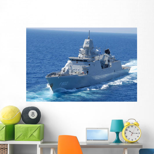 Dutch Ship Hnlms Zeven Wall Decal