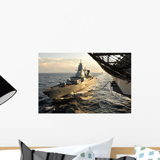 German Sachsen-class Frigate Hessen Wall Decal