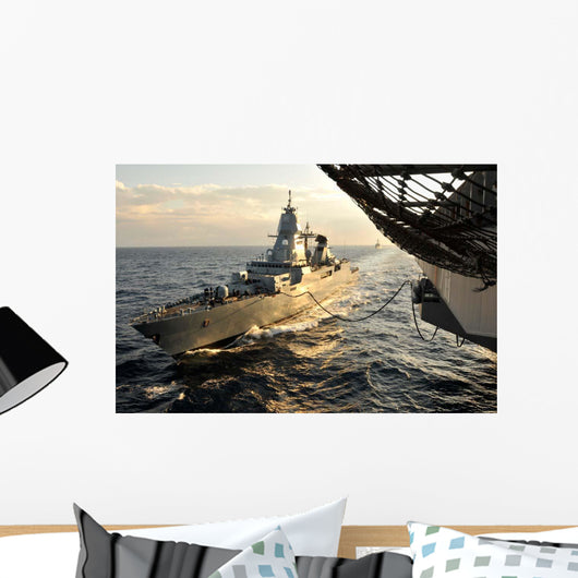 German Sachsen-class Frigate Hessen Wall Decal