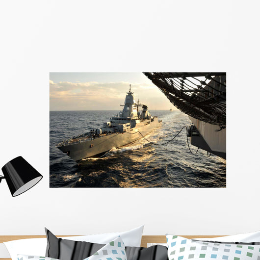 German Sachsen-class Frigate Hessen Wall Decal