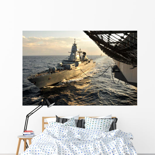 German Sachsen-class Frigate Hessen Wall Decal