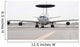 Us Air Force E-3 Wall Decal Design 2