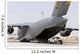 C-17s Deliver Pick-up Cargo Wall Decal