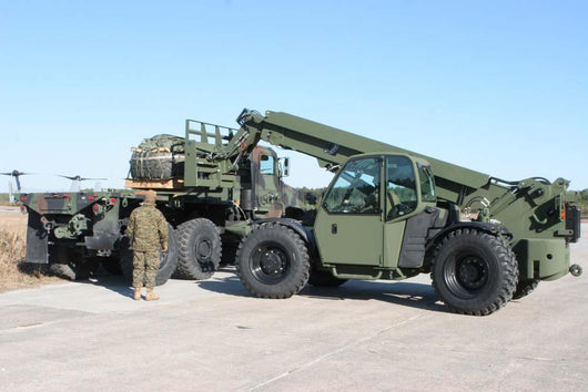 Marines Pick up Palletized Wall Decal