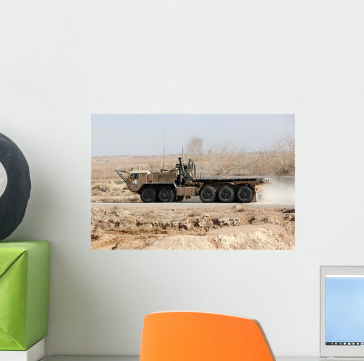 Logistics Vehicle System Replacement Wall Decal
