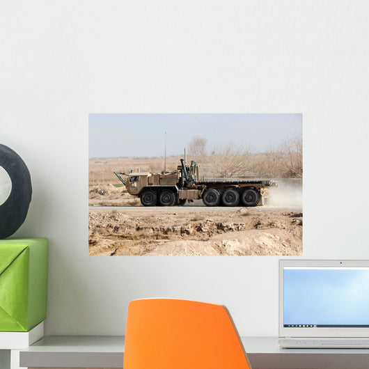 Logistics Vehicle System Replacement Wall Decal