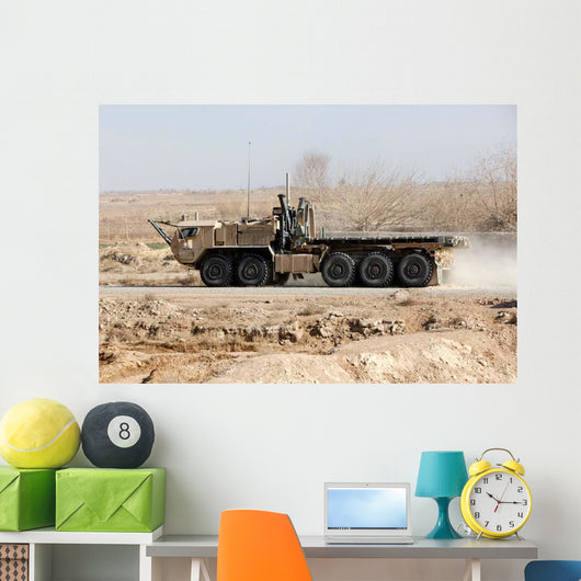 Logistics Vehicle System Replacement Wall Decal