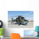 Mi-24 Hind Helicopter Wall Decal Design 2