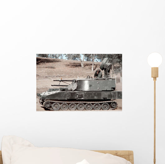 Anti-aircraft Guns Mounted M109 Wall Decal