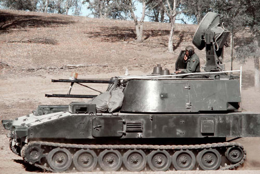 Anti-aircraft Guns Mounted M109 Wall Decal