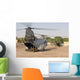 Ch-46 Sea Knight and Wall Decal