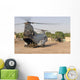 Ch-46 Sea Knight and Wall Decal