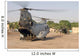 Ch-46 Sea Knight and Wall Decal