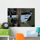 Expended Brass Falls from Wall Decal