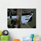 Expended Brass Falls from Wall Decal