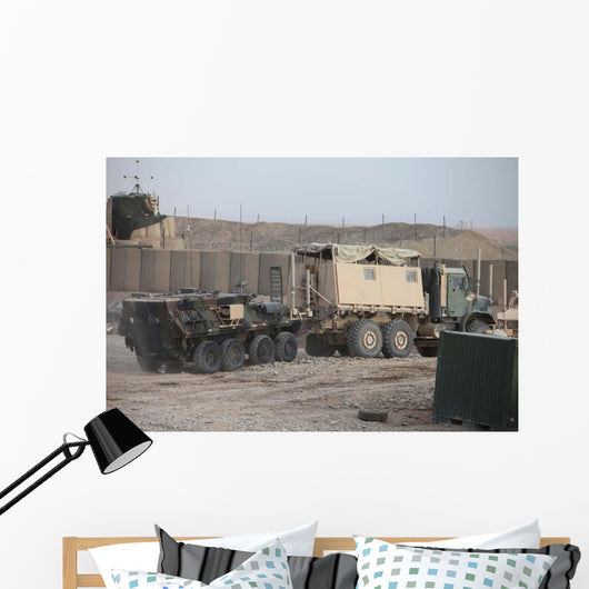 Light Armored Vehicle Being Wall Decal