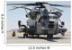 Ch-53 Sea Stallion Helicopter Wall Decal