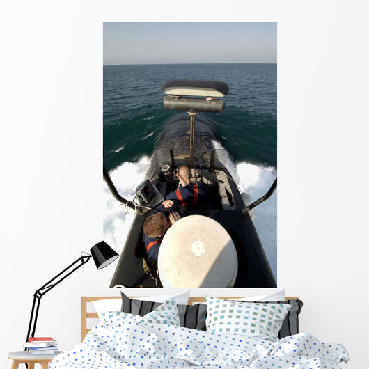Sailors Stand Watch from Wall Decal