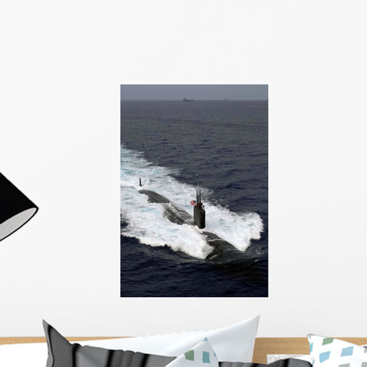 Los Angeles-class Attack Submarine Wall Decal Design 3