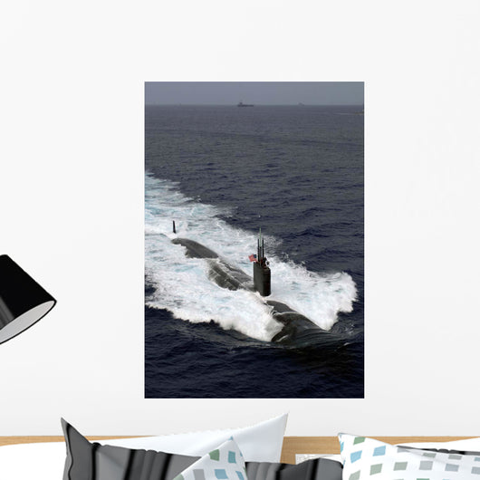 Los Angeles-class Attack Submarine Wall Decal Design 3