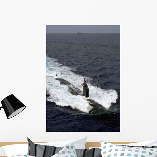 Los Angeles-class Attack Submarine Wall Decal Design 3
