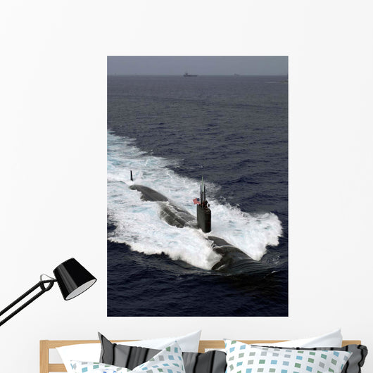 Los Angeles-class Attack Submarine Wall Decal Design 3