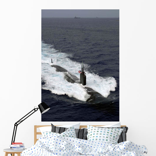 Los Angeles-class Attack Submarine Wall Decal Design 3