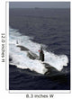Los Angeles-class Attack Submarine Wall Decal Design 3
