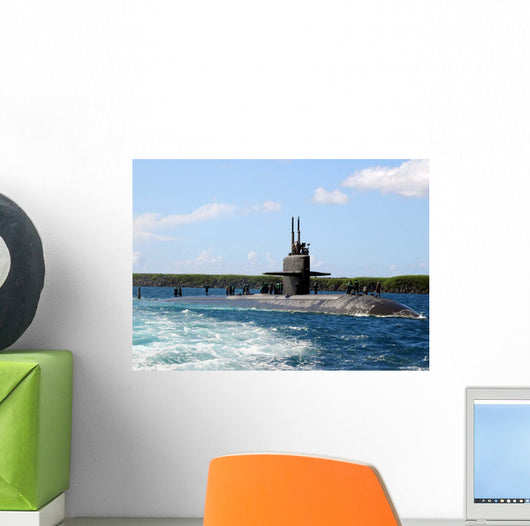 Fast-attack Submarine Uss Los Wall Decal