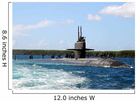 Fast-attack Submarine Uss Los Wall Decal