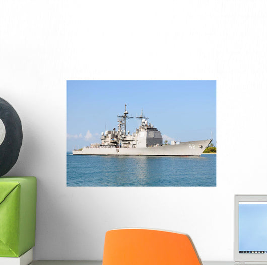 Guided Missile Cruiser Uss Wall Decal