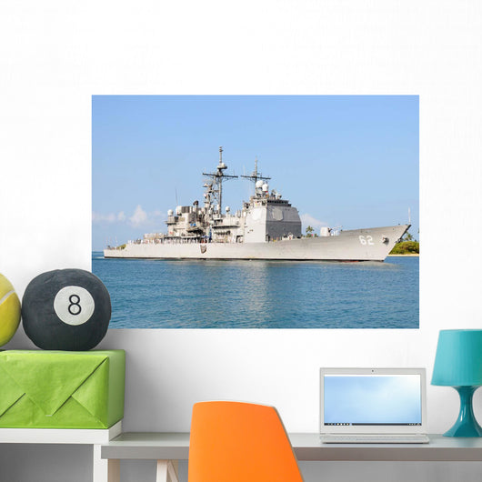 Guided Missile Cruiser Uss Wall Decal