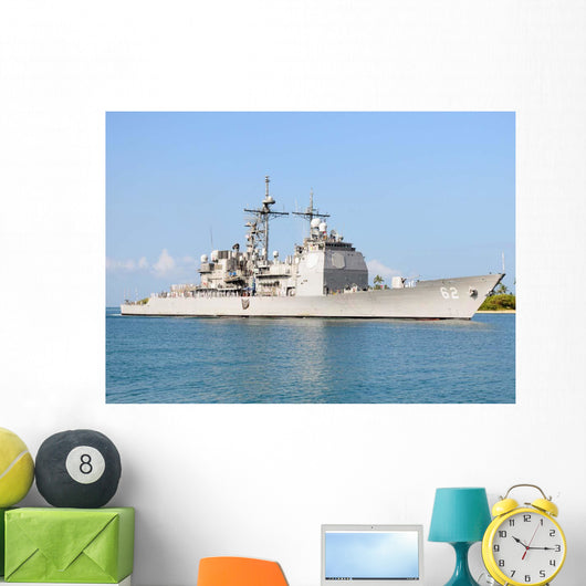Guided Missile Cruiser Uss Wall Decal