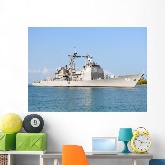 Guided Missile Cruiser Uss Wall Decal