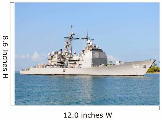 Guided Missile Cruiser Uss Wall Decal