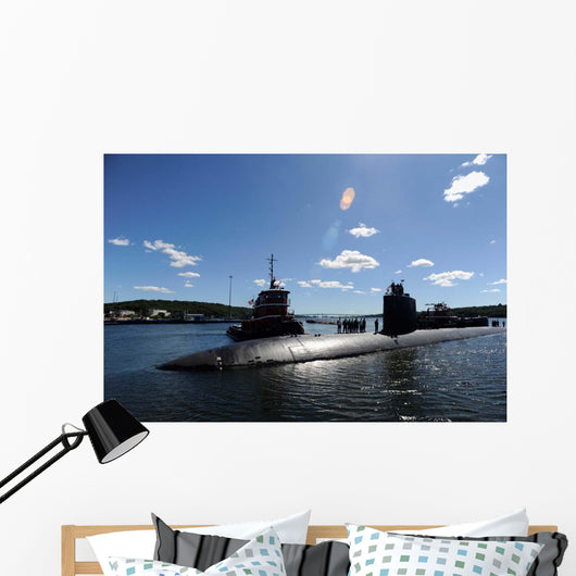 Los Angeles-class Submarine Uss Wall Decal