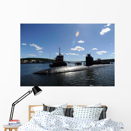 Los Angeles-class Submarine Uss Wall Decal