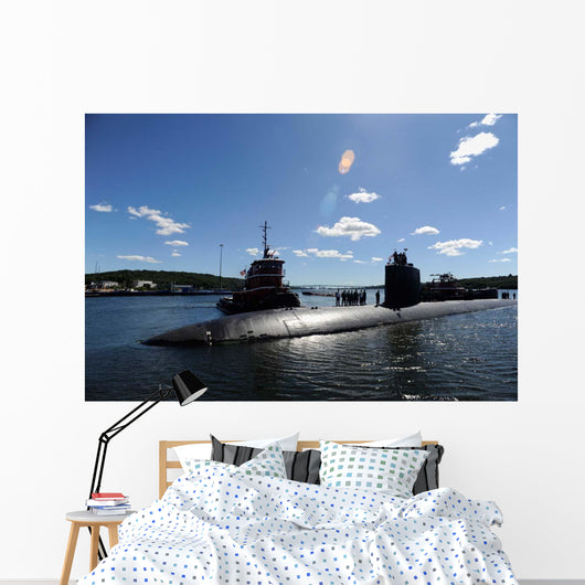 Los Angeles-class Submarine Uss Wall Decal