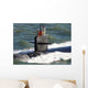 Sailors aboard Attack Submarine Wall Decal