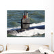 Sailors aboard Attack Submarine Wall Decal