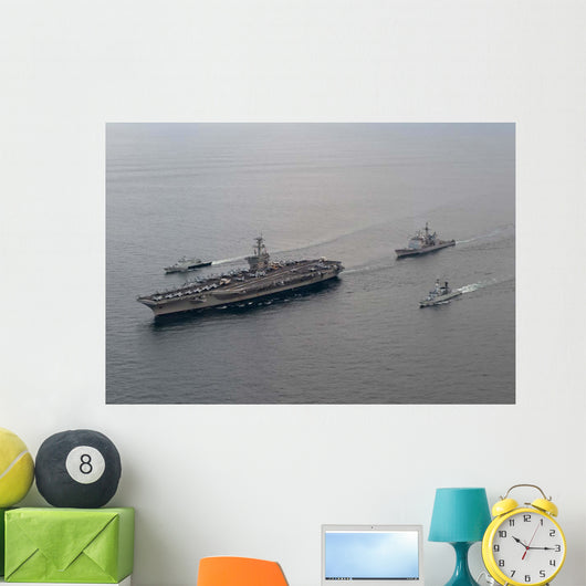 Ships from Us Navy Wall Decal
