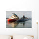 Los Angeles-class Attack Submarine Wall Decal Design 2