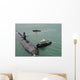 Tugboat Guides Attack Submarine Wall Decal
